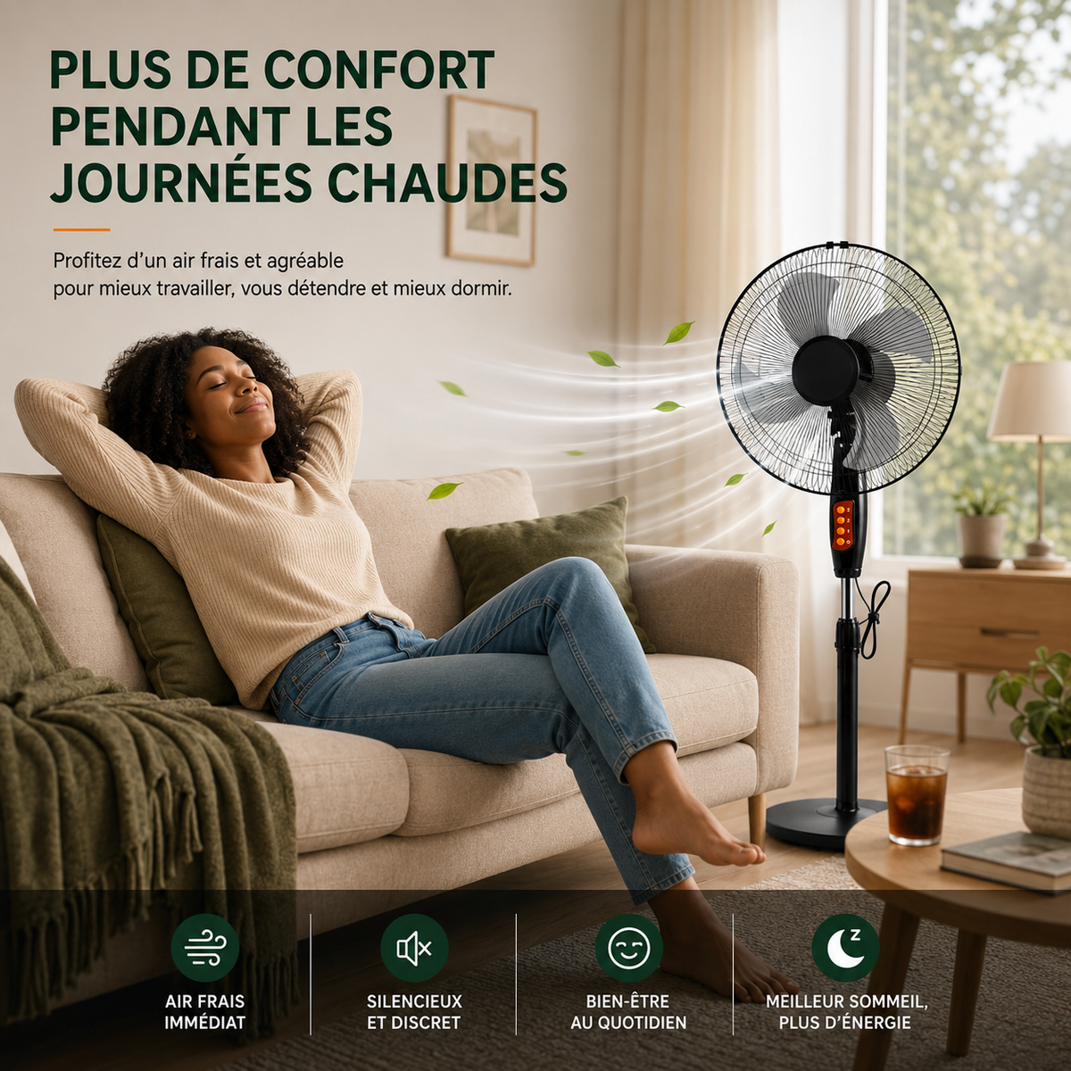 🌬️ RAFRAÎCHISSEZ VOTRE INTÉRIEUR EN QUELQUES SECONDES