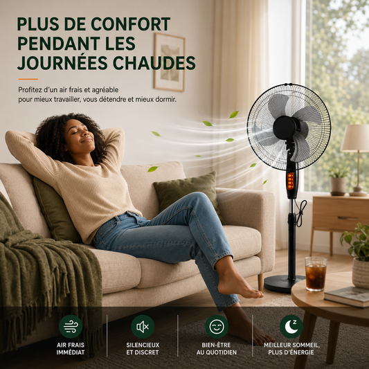 🌬️ RAFRAÎCHISSEZ VOTRE INTÉRIEUR EN QUELQUES SECONDES