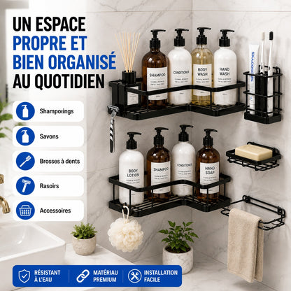 🛁 Transformez votre salle de bain en un espace propre et parfaitement organisé
