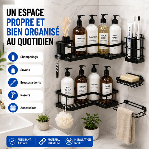 🛁 Transformez votre salle de bain en un espace propre et parfaitement organisé