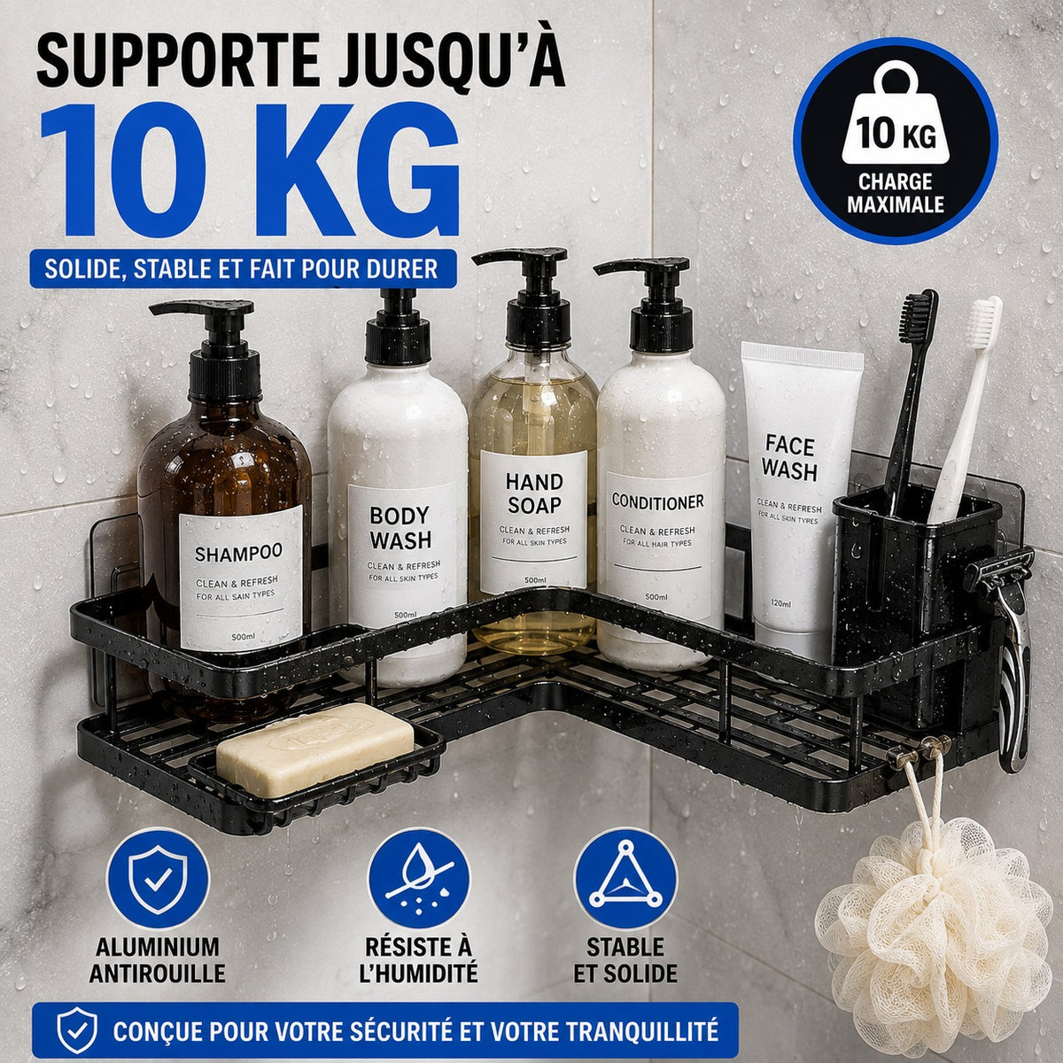 🛁 Transformez votre salle de bain en un espace propre et parfaitement organisé